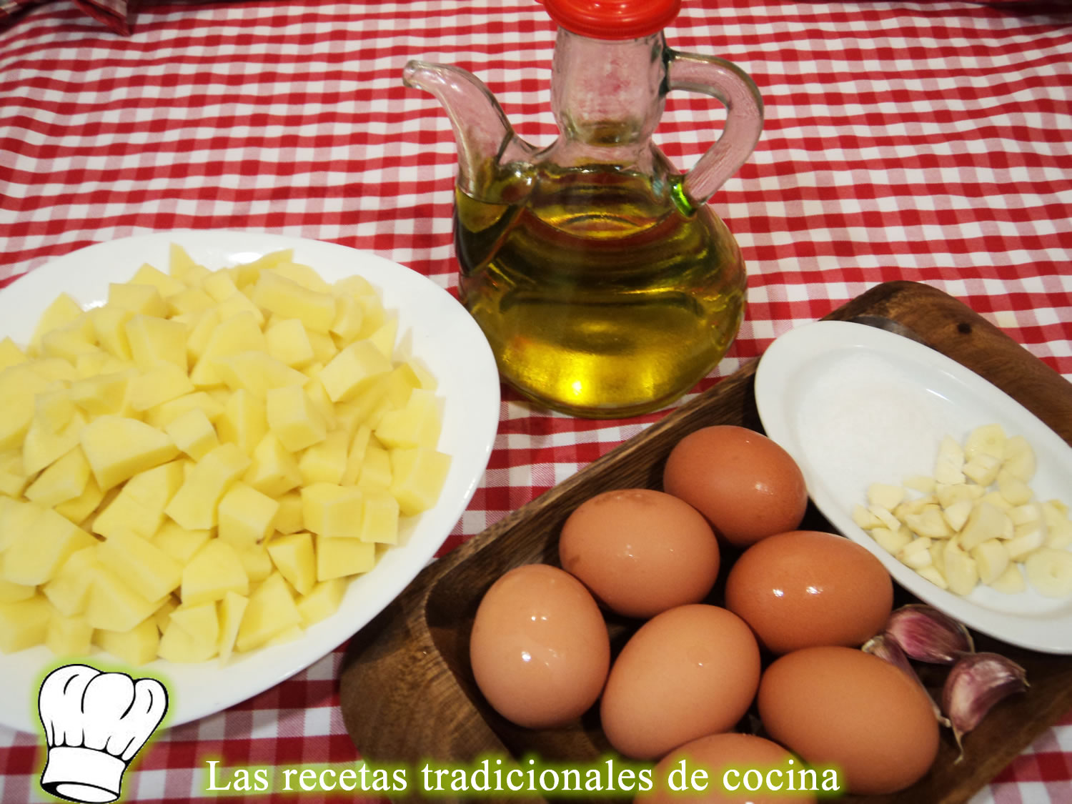 Receta de Tortilla de patatas o Tortilla Española