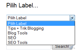 membuat dropdown label blogger membuat dropdown label blogger