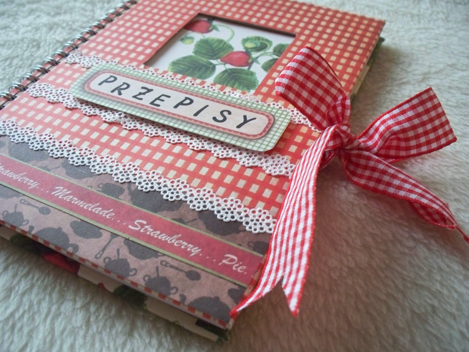 Scrapbooking Zeszyt na przepisy