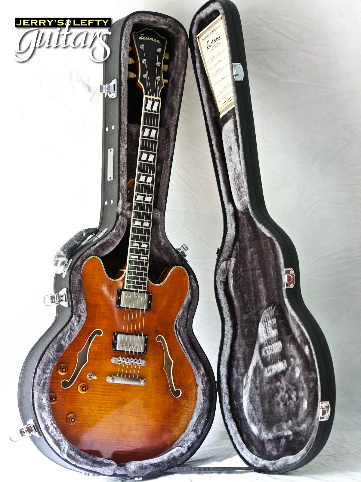Jerry's Lefty Guitars newest guitar arrivals. Updated weekly! Eastman