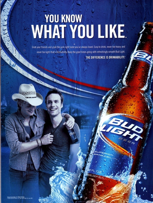 The Ethical Adman Gay lifestyle beer ads are just as lame as straight ones