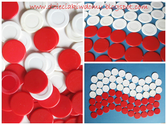 flaga polski zabawa kreatywna