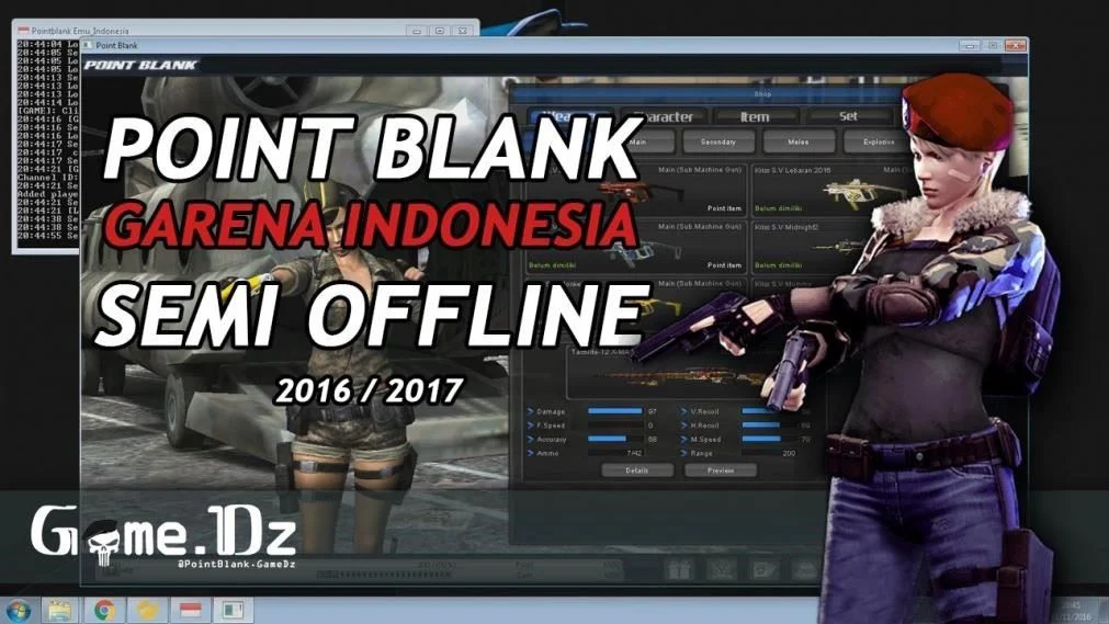 point blank garena indonesia offline 2017