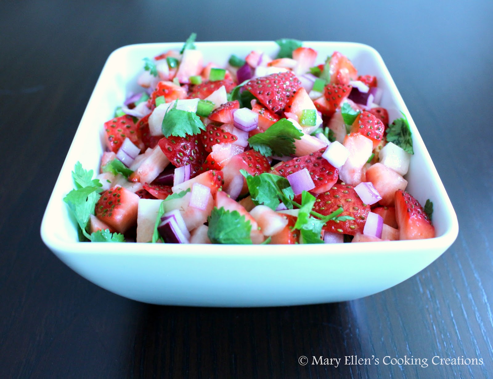 Mary Ellen's Cooking Creations Strawberry Salsa