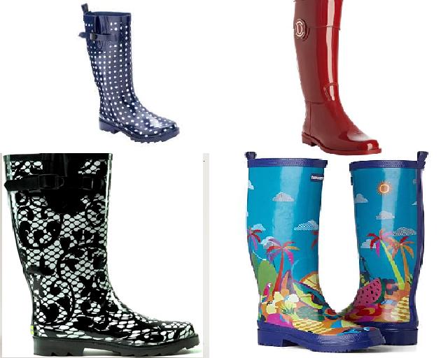 tall rain boots target