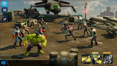 لعبة MARVEL Strike Force مهكرة للأندرويد، لعبة MARVEL Strike Force كاملة للأندرويد