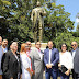 Alcaldía de Santiago develiza estatua Juan Pablo Duarte en parque lleva su nombre