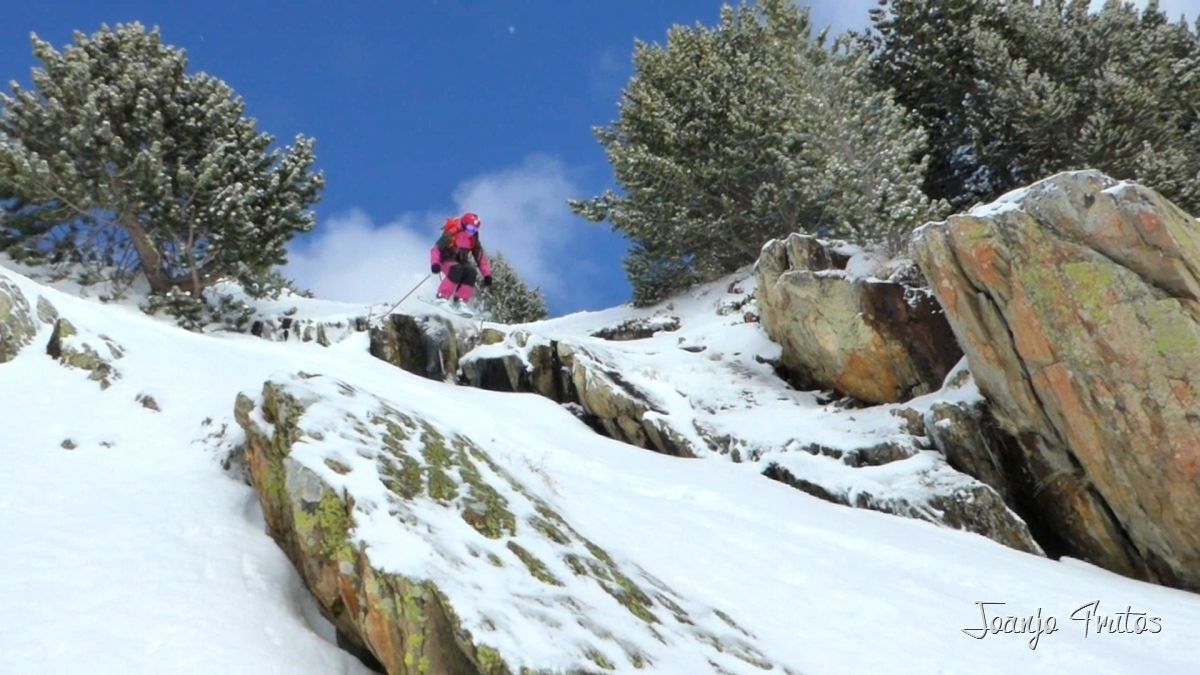 Nieva de nuevo a finales de marzo, freeride en Cerler
