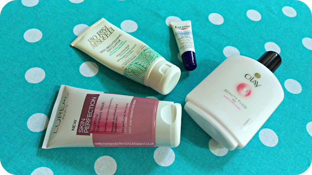 Roaccutane skincare routine ft l'oreal olay rio rosa mosqueta eucerin