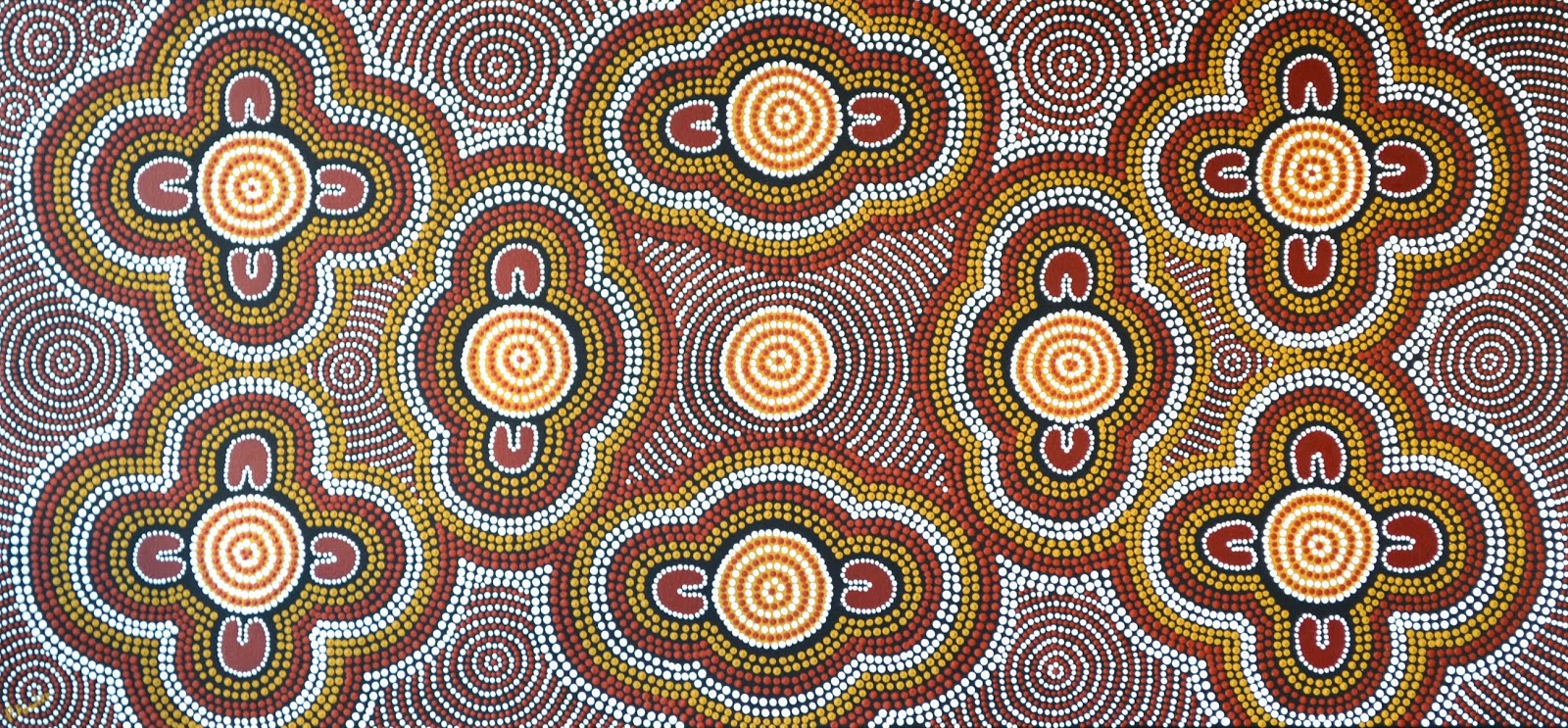 ART & ARTISTS Australian Aboriginal painting