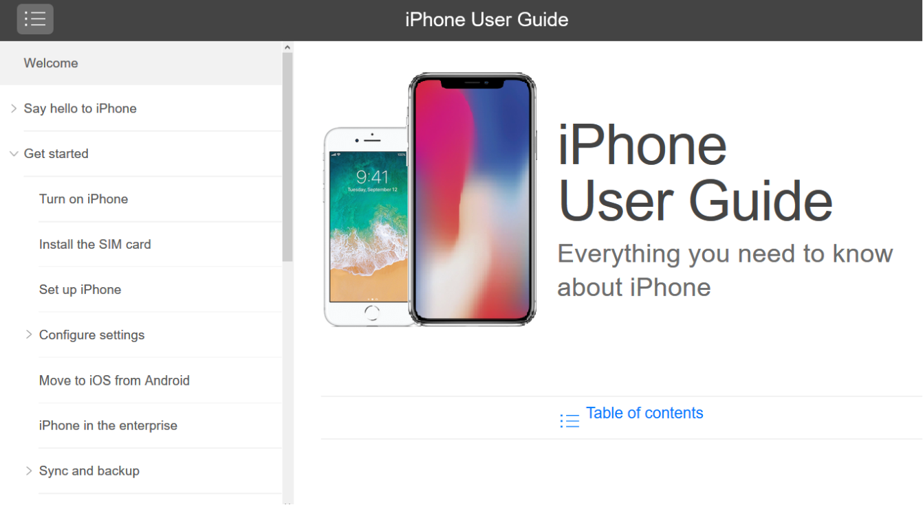 iPhone X User Guide How to Set Up iPhone X Manuals Info Apple