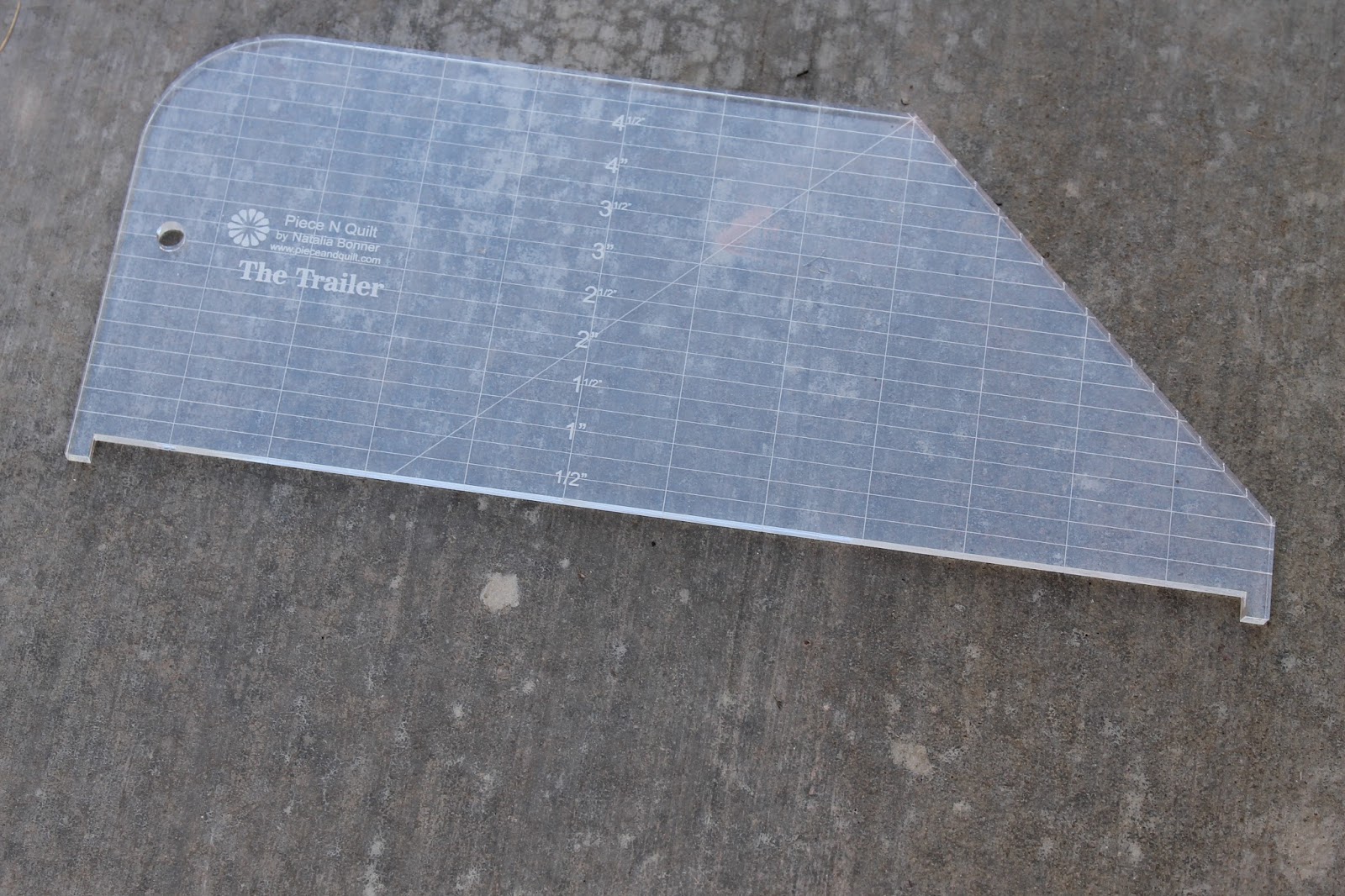 Introducing -- The Trailer: Machine Quilting Ruler | Piece N Quilt ...