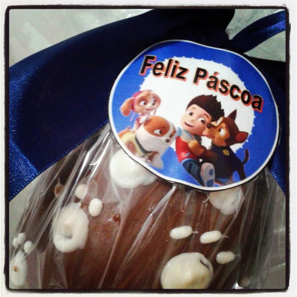 Chocolita O amor em Chocolates Ovo de Páscoa Patrulha Canina Chocolita O amor em Chocolates Ovo de Páscoa Patrulha Canina