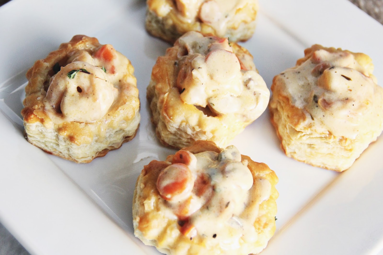 Her Royal Highness Shrimp Pot Pies