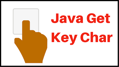 Java get Key Char