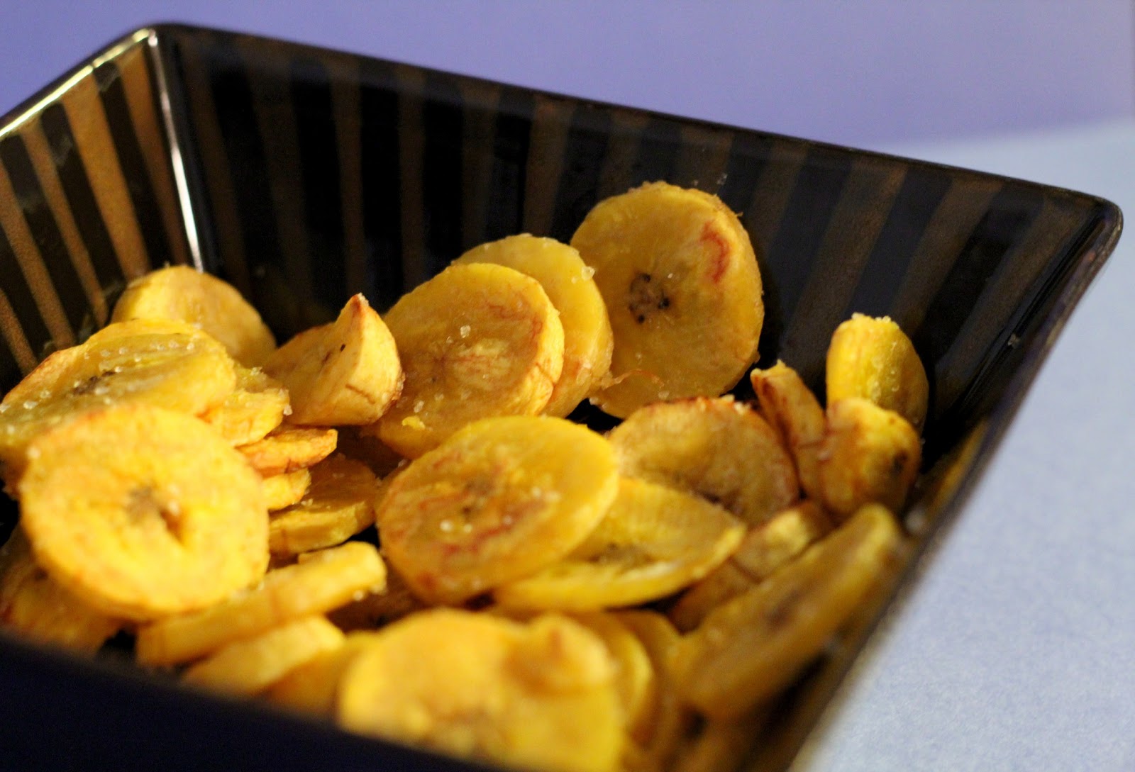 homevolution {Recipe} Baked Plantain Chips