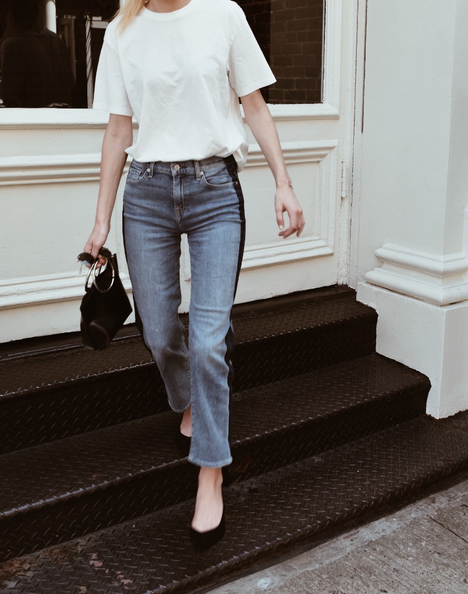 styling classics: jeans & a white tee