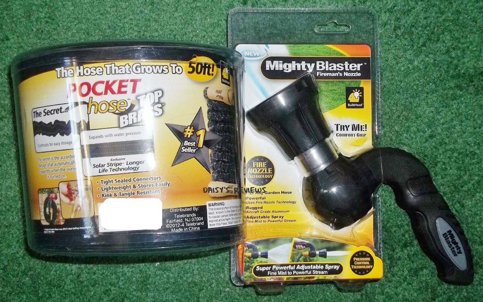 To Daisy's Reviews Pocket Hose Top Brass Review (Father's Day