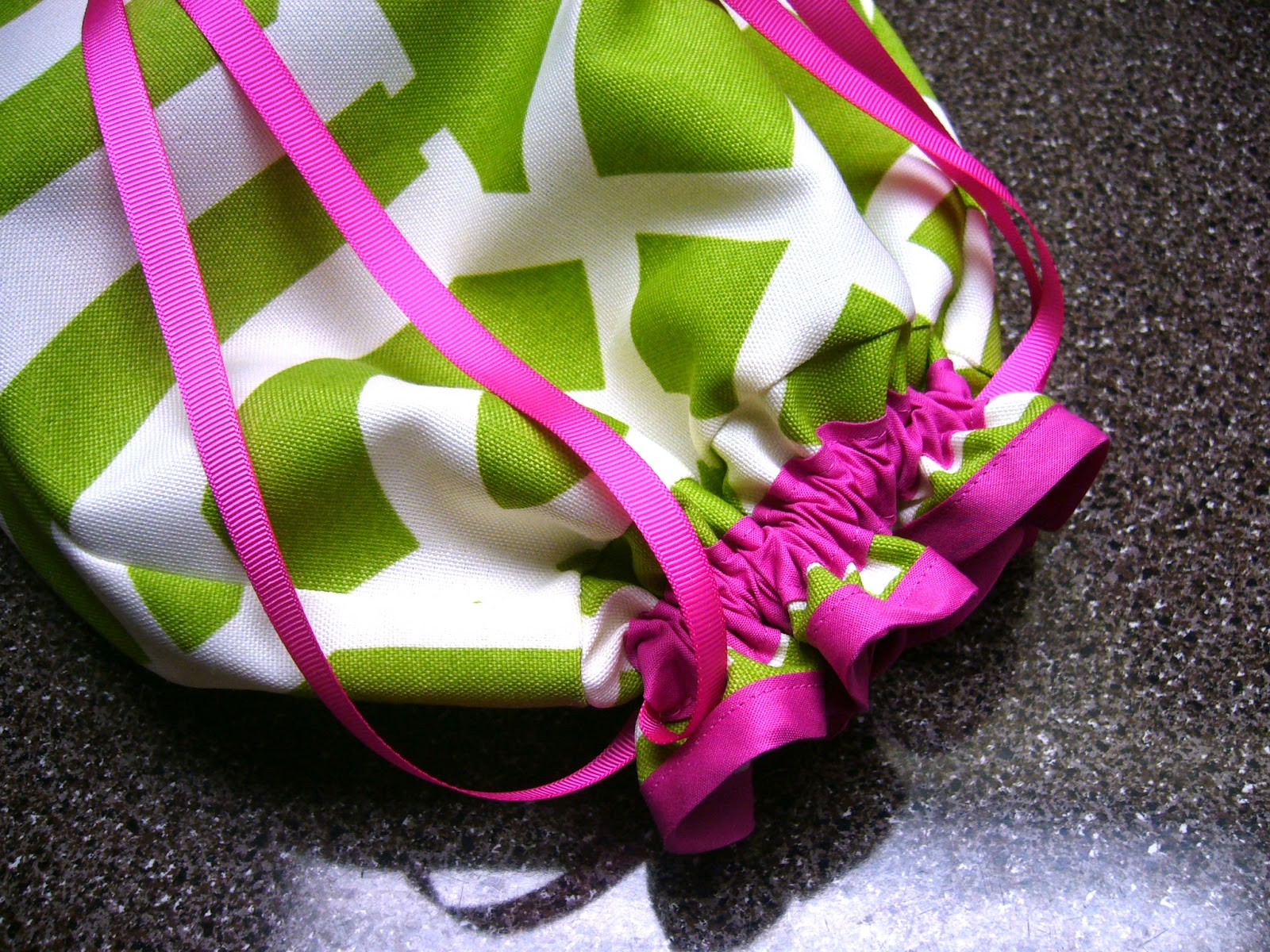 Simply Shoeboxes Scrappy Drawstring Tote Bags for Operation Christmas