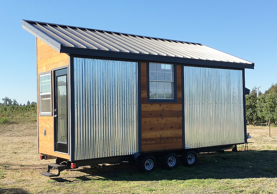 TINY HOUSE TOWN Modern Rustic Tiny Home in Bellingham