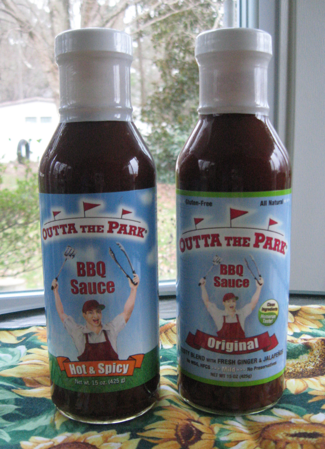 Barbecue Master Score with Outta the Park BBQ Sauce All Natural and
