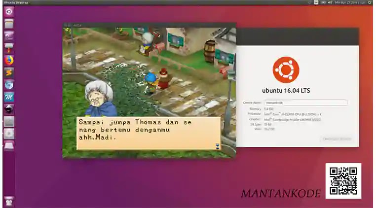 Cara Main game Harvest Moon Back to Nature di Ubuntu 16.04 LTS