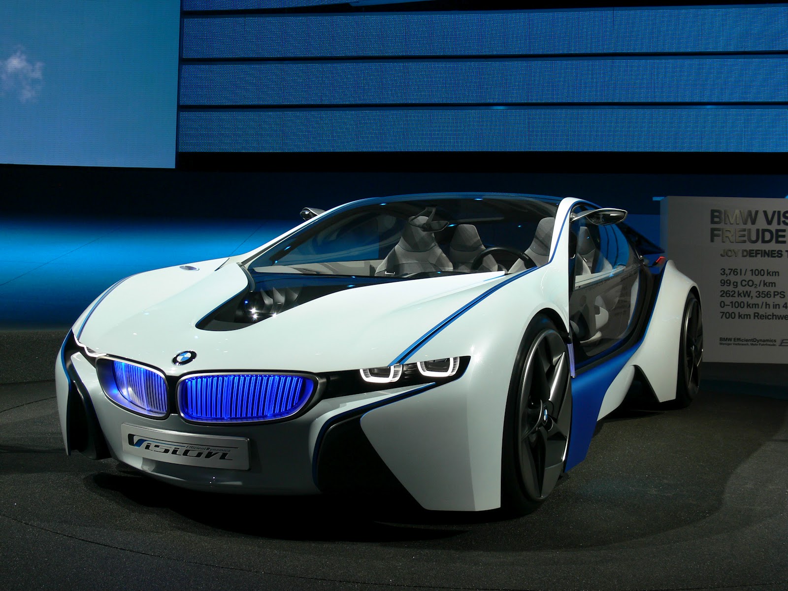 Bmw vision efficient dynamics electric concept car #7