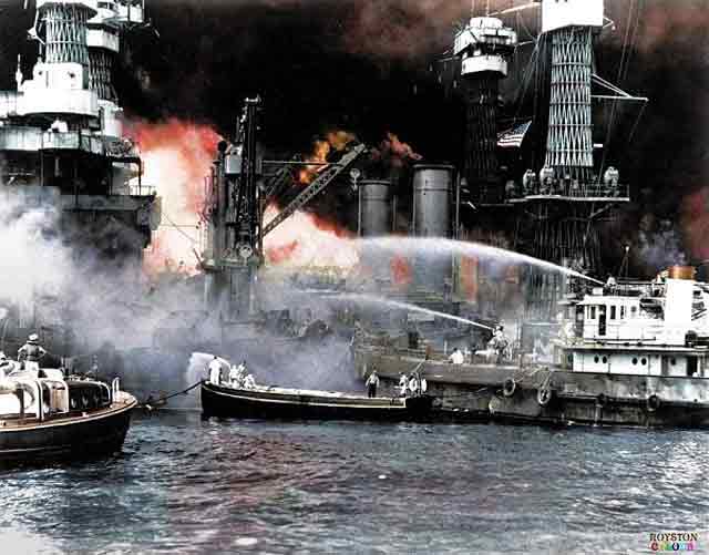 Pearl Harbor attack 7 December 1941 worldwartwo.filminspector.com