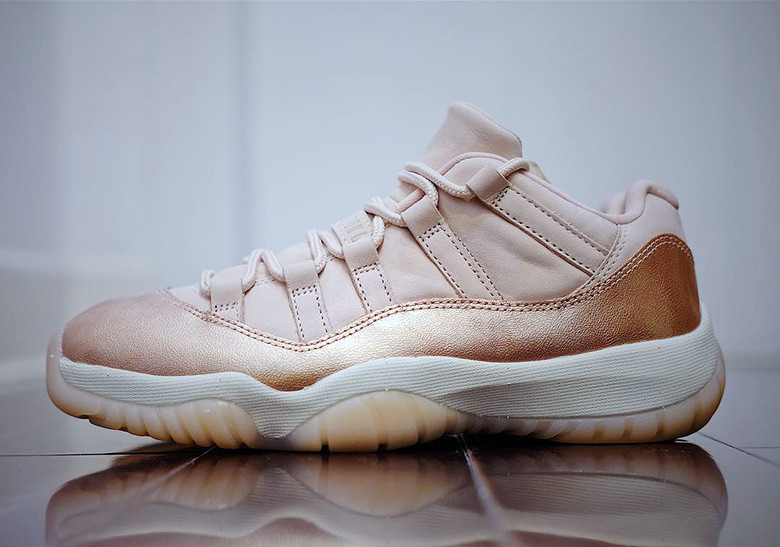 nike air jordan 11 low rose gold nike air jordan 11 low rose gold
