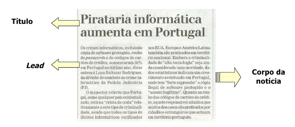Reportagem Estrutura