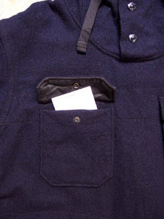 Engineered Garments "Over Parka - 16oz Wool Flannel & Block HB" Fall/Winter 2015 SUNRISE MARKET
