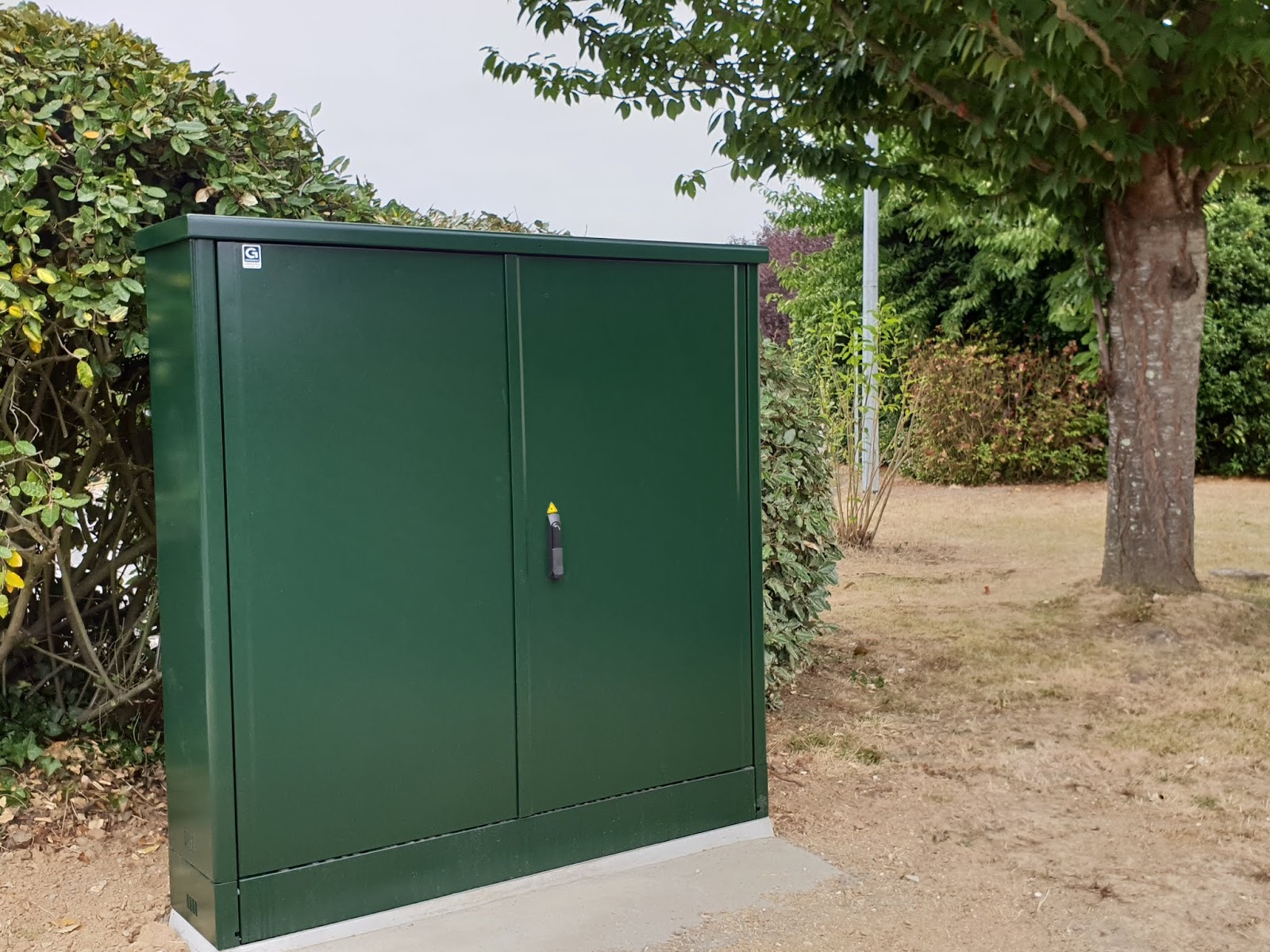 Notre Dame d'Oé Fibre optique à domicile.les travaux sont engagés