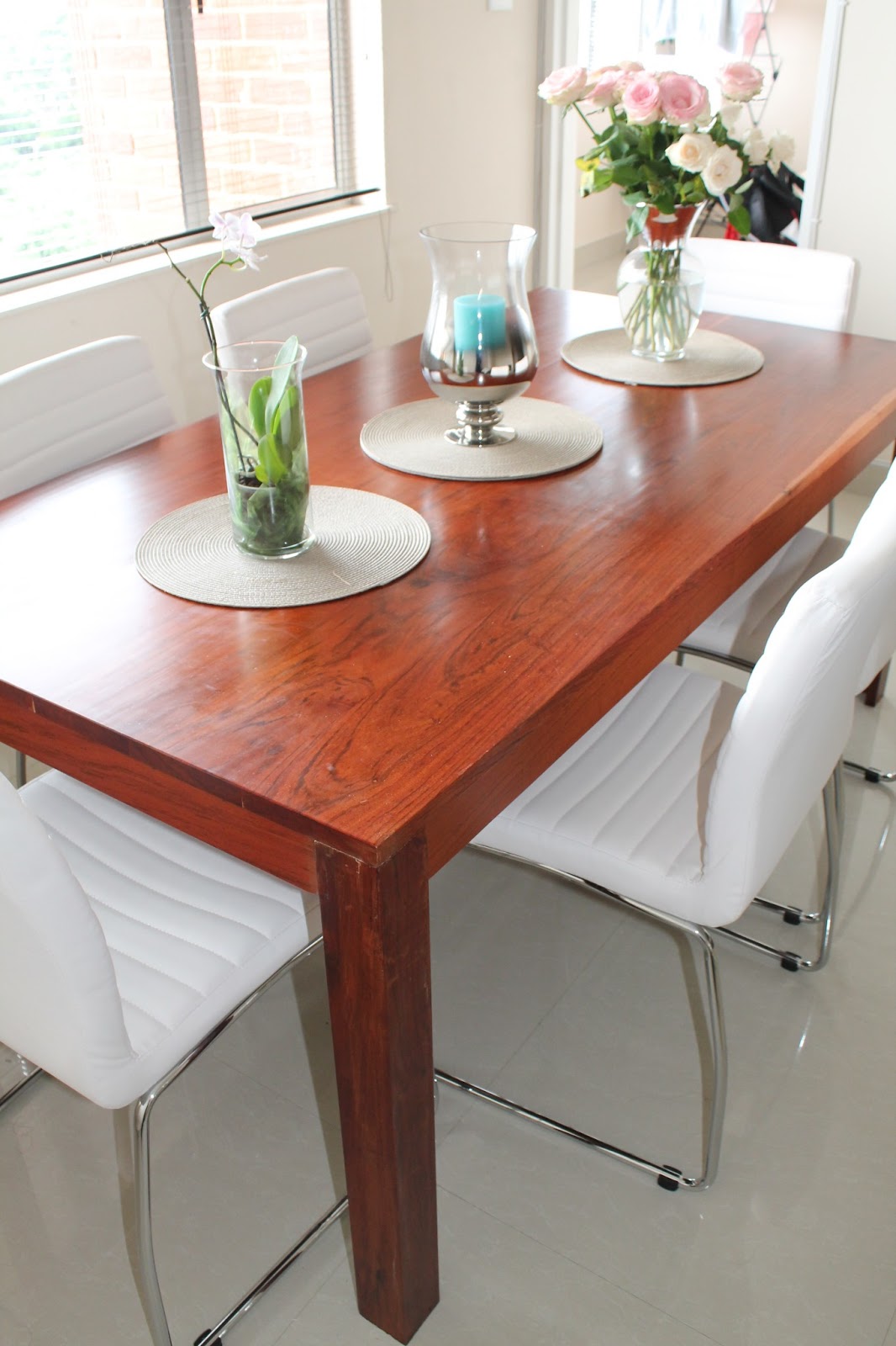 Custom Carpentry Rhodesian Teak Dining Table