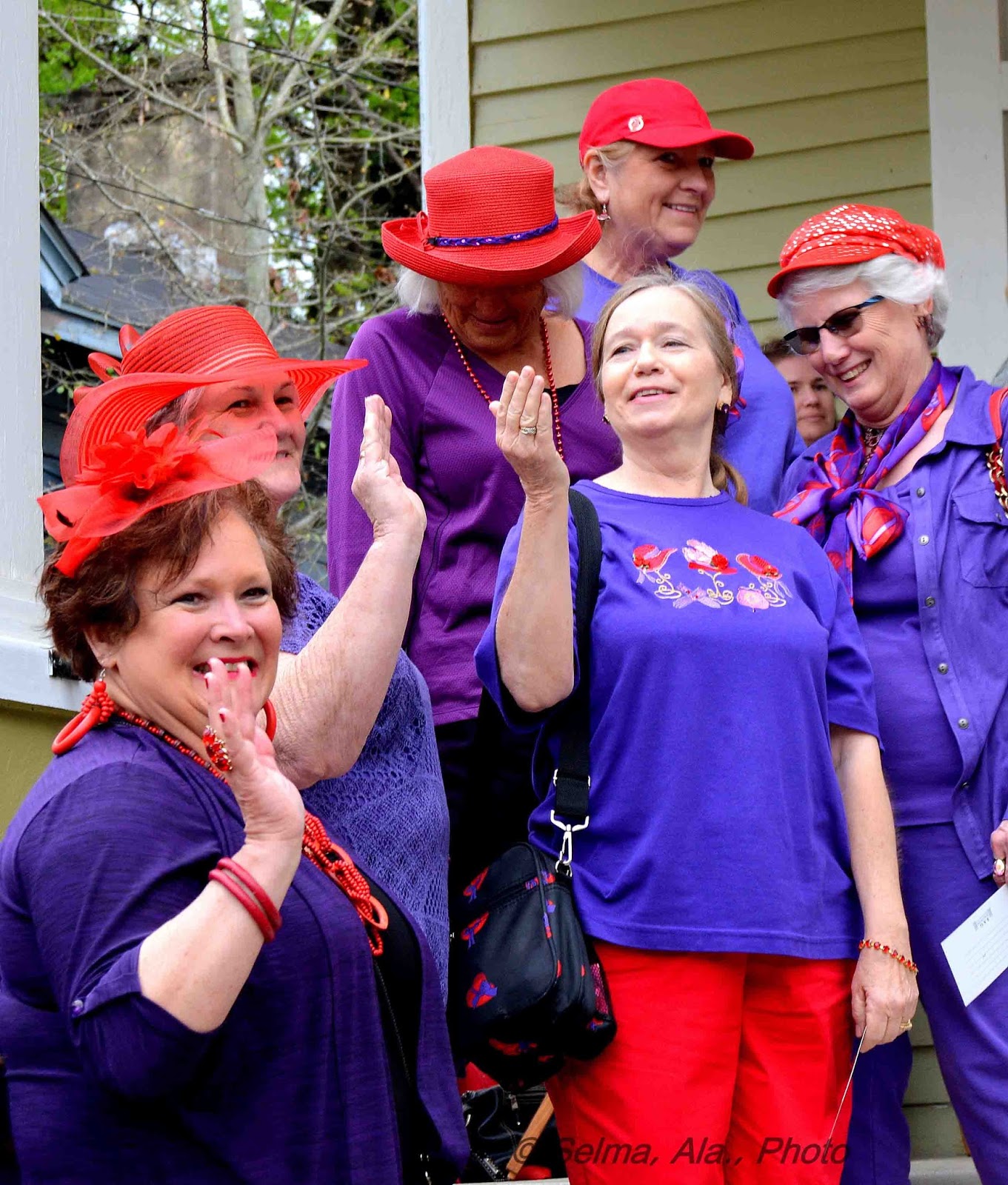 Selma, Ala. Daily Photo The Red Hat Ladies
