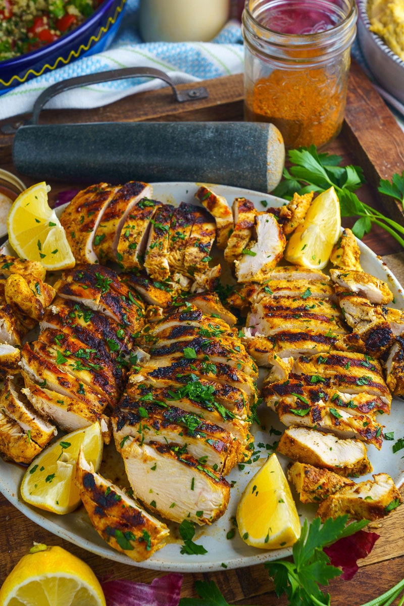 Grilled Chicken Shawarma