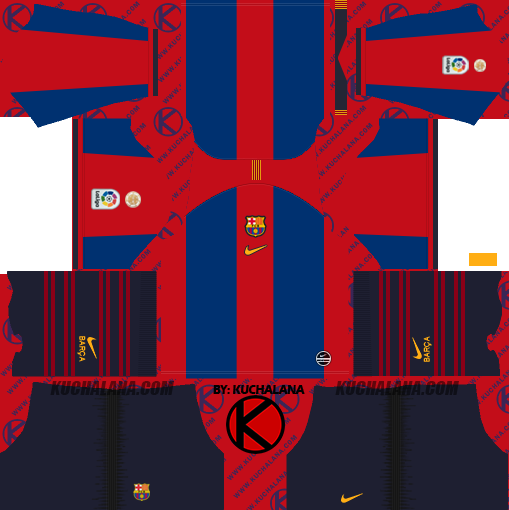 Barcelona vs Real Madrid El Clasico Kits 2019 - Dream League Soccer Kits - Kuchalana