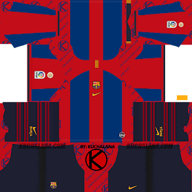 Barcelona vs Real Madrid El Clasico Kits 2019 - Dream League Soccer Kits