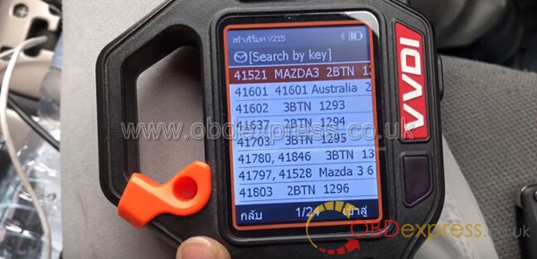 VVDI KEY TOOL Work with Mazda 323 Protege