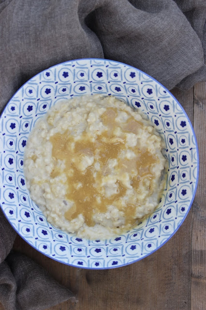salted caramel porridge