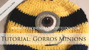 Aprende a tejer Gorro de Minions - Dos modelos / Tutoriales en video