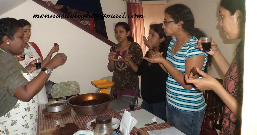 Foodie Delights Bangalore Life n Spice Christmas Cake Fruit Mixing Session 2012