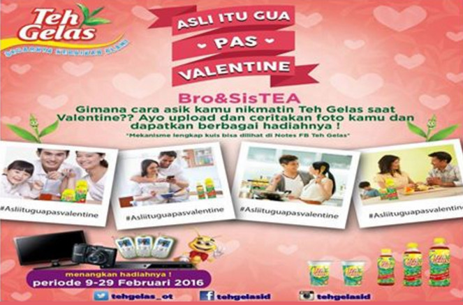 Kontes Asli Itu Gua Pas Valentine Berhadiah Elektronik per Minggu Kontes Asli Itu Gua Pas Valentine Berhadiah Elektronik per Minggu