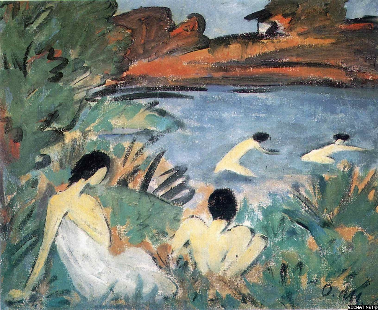 Otto Mueller Expressionist painter Tutt'Art Pittura * Scultura