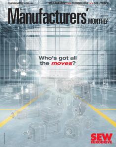 Manufacturers' Monthly - May 2015 | ISSN 0025-2530 | CBR 96 dpi | Mensile | Professionisti | Tecnologia | Meccanica
Recognised for its highly credible editorial content and acclaimed analysis of issues affecting the industry, Manufacturers' Monthly has informed Australia’s manufacturing industries since 1961. With a circulation of over 15,000, Manufacturers' Monthly content critical information that senior & operational management need, covering industry news, management, IT, technology, and the lastest products and solutions.
