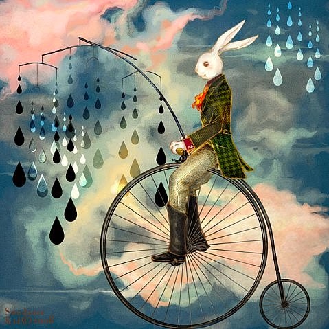 Crow's Feet: Rabbit Rabbit Rabbit for October