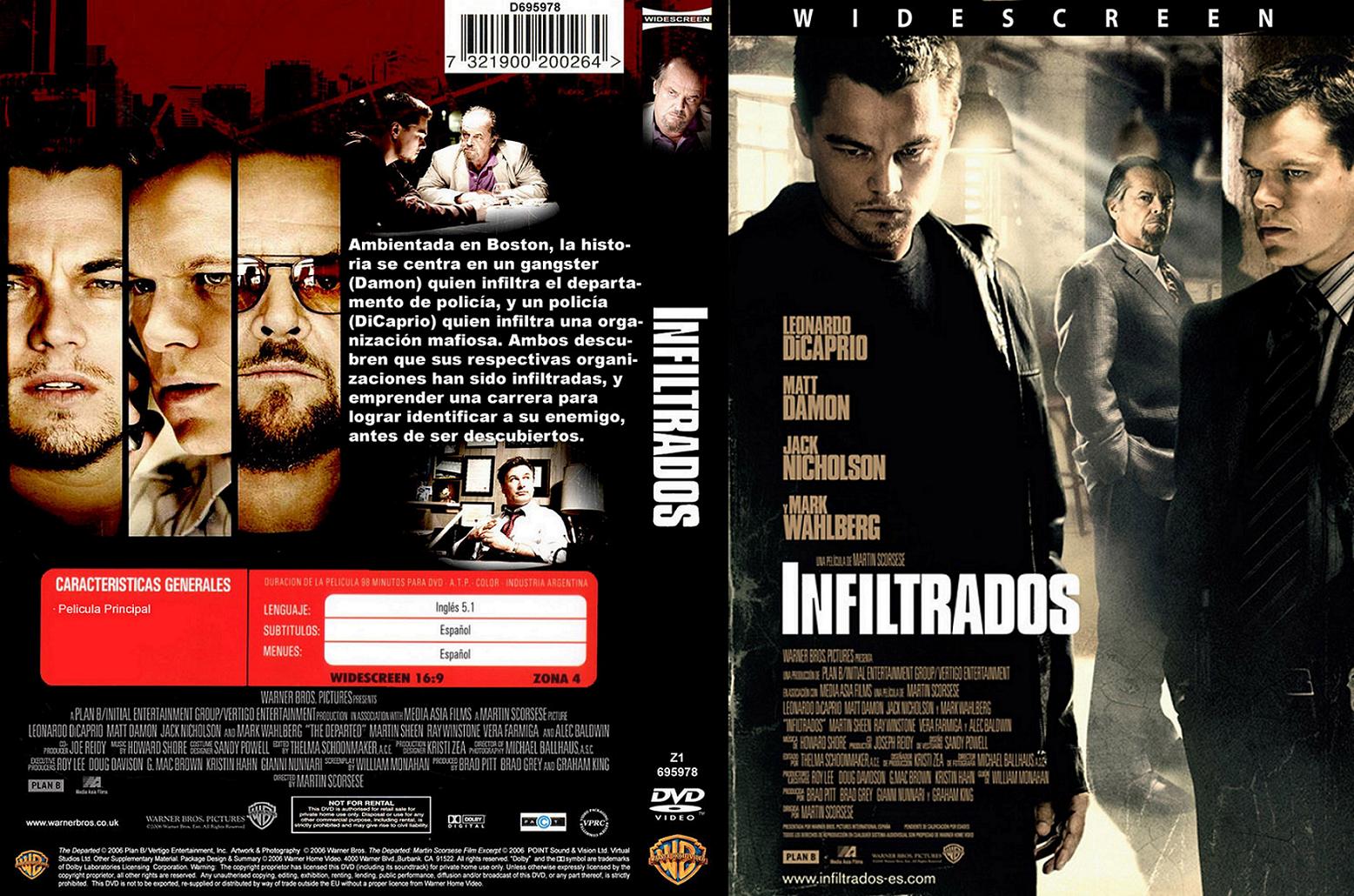                        Los Infiltrados (2006) Español Latino