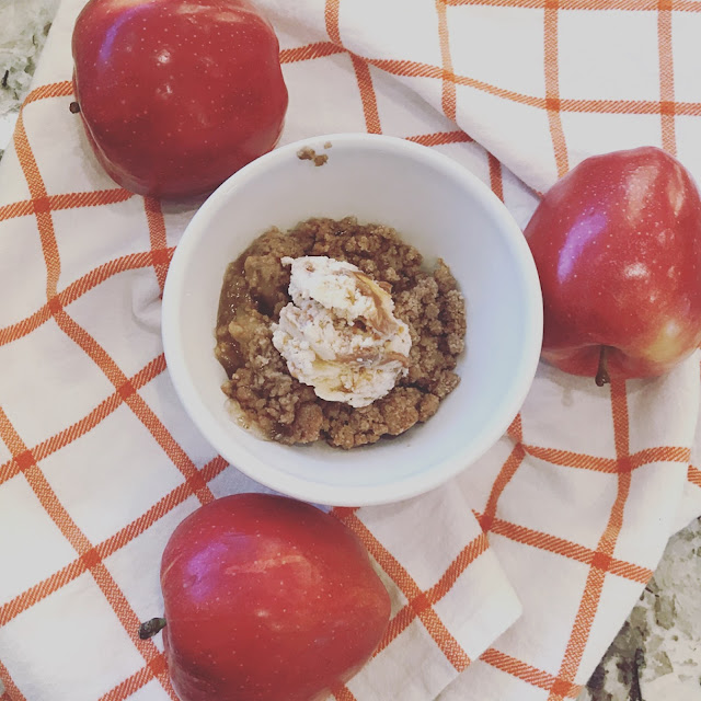 Our Webb Space Apple Dump Cake