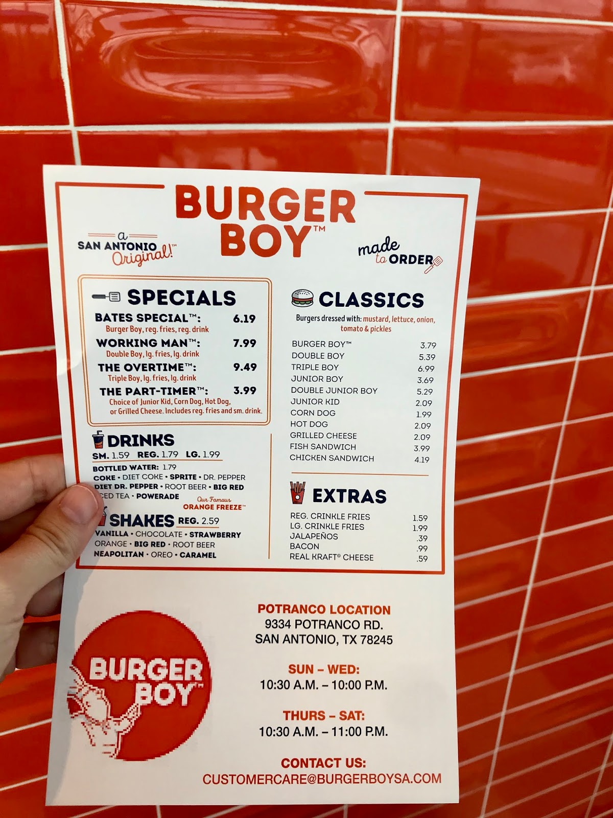 Airing My Laundry, One Post At A Time...: Review: Burger Boy In San