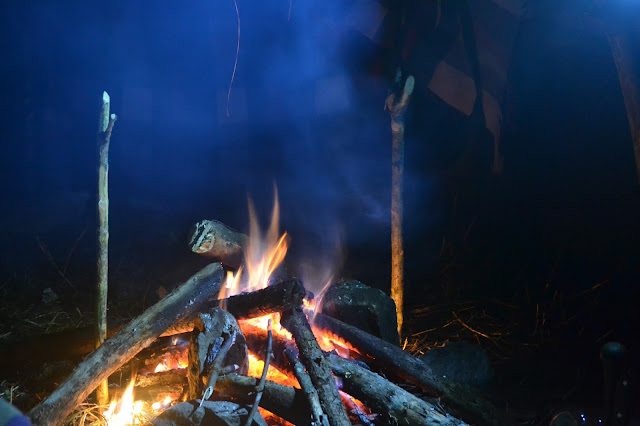 Bonfire Preparation, Maenam Hill, SIKKIM