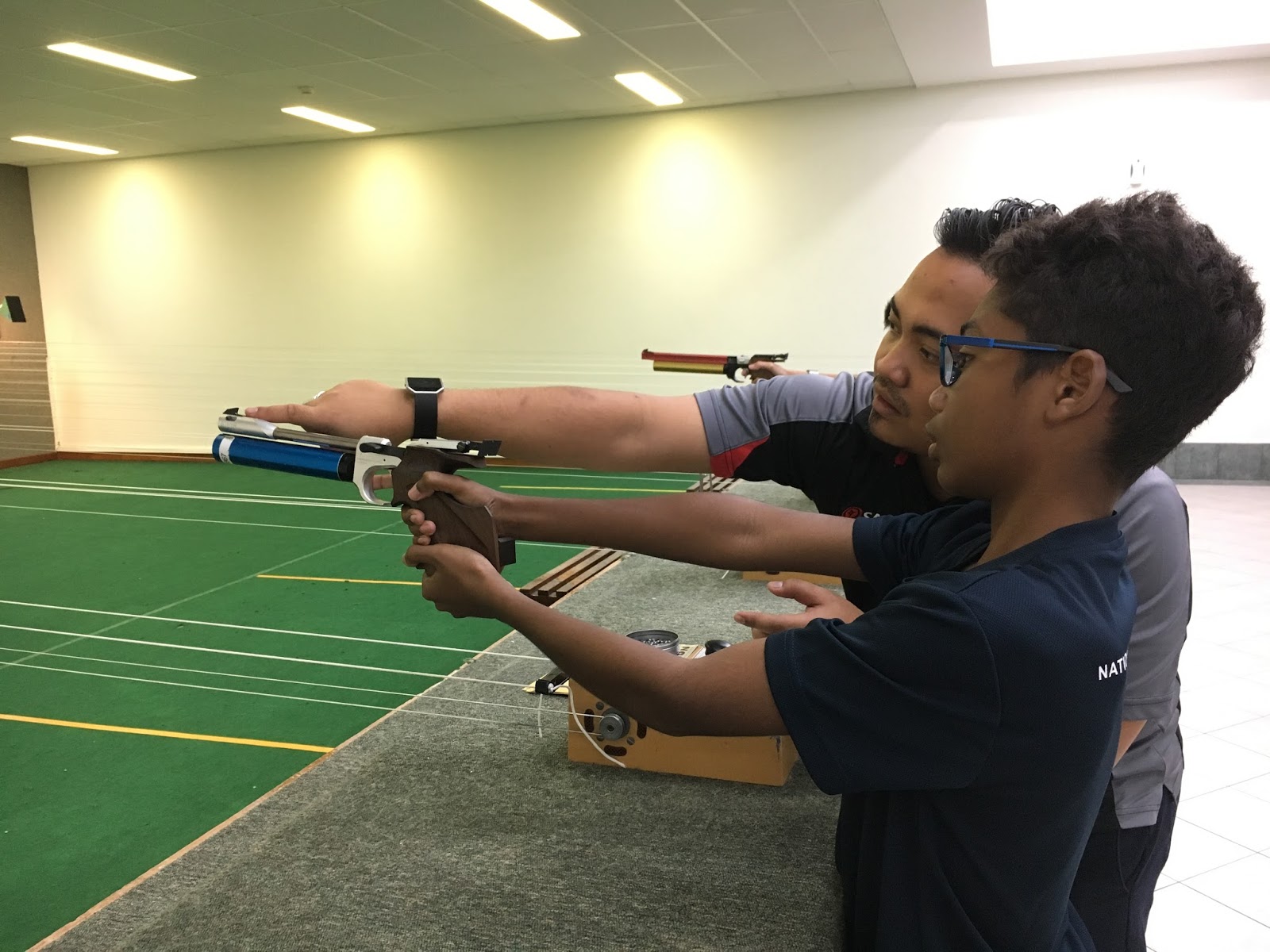 Sec 1 Air Pistol Shoot Yishun SAFRA